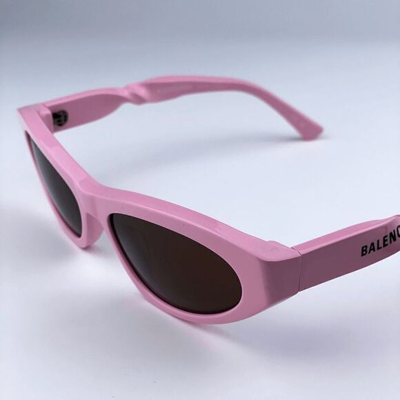 NEW Balenciaga BB0207S 004 Pink Brown Cat Eye Women Sunglasses BARBIE main image 5